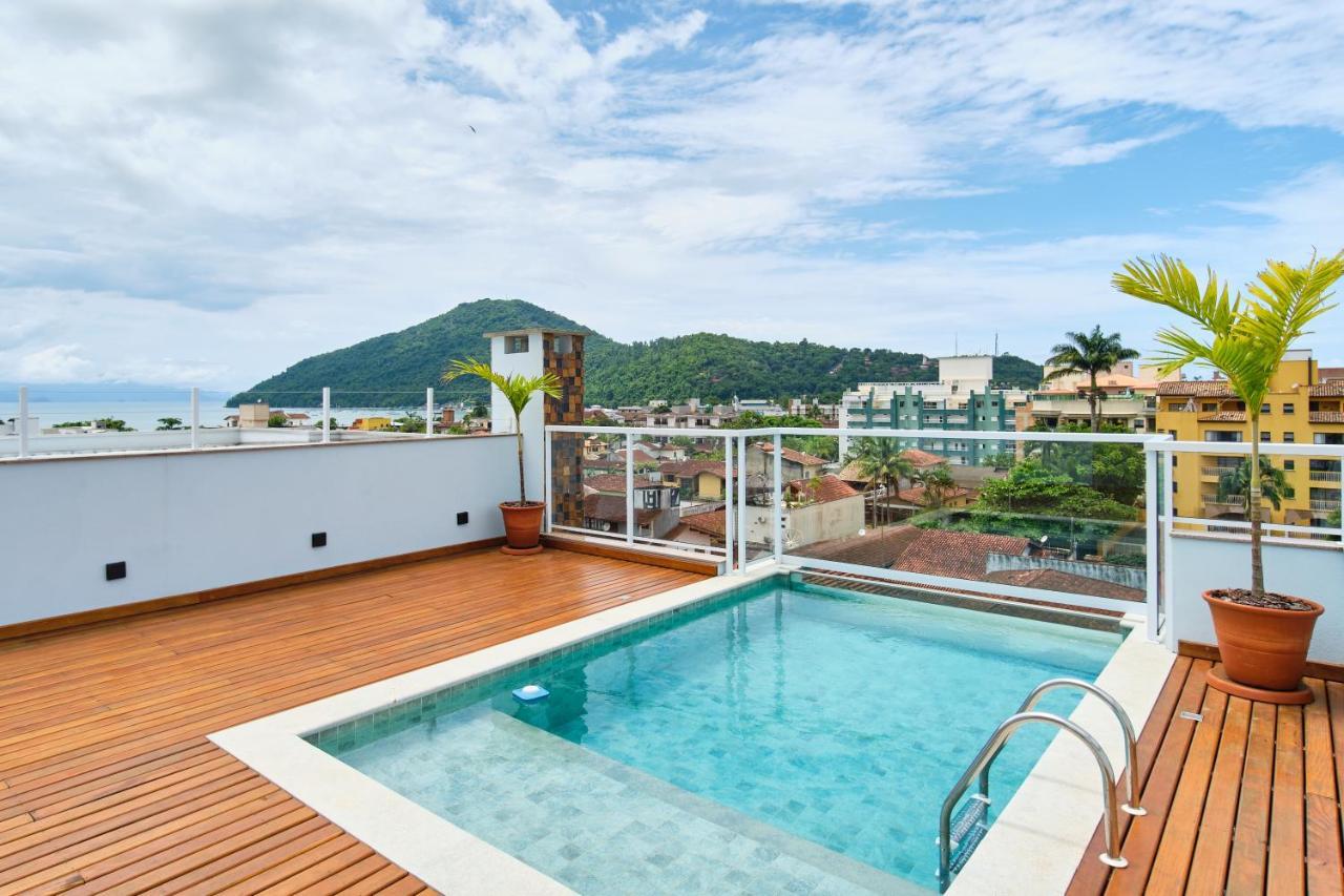 Orla Ubatuba 300 Metros - Ar Condicionado, Varanda Gourmet Extérieur photo