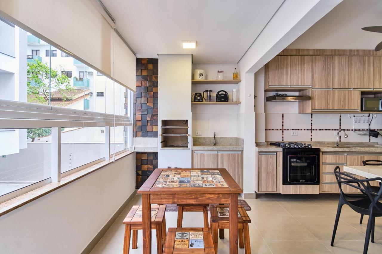 Orla Ubatuba 300 Metros - Ar Condicionado, Varanda Gourmet Extérieur photo