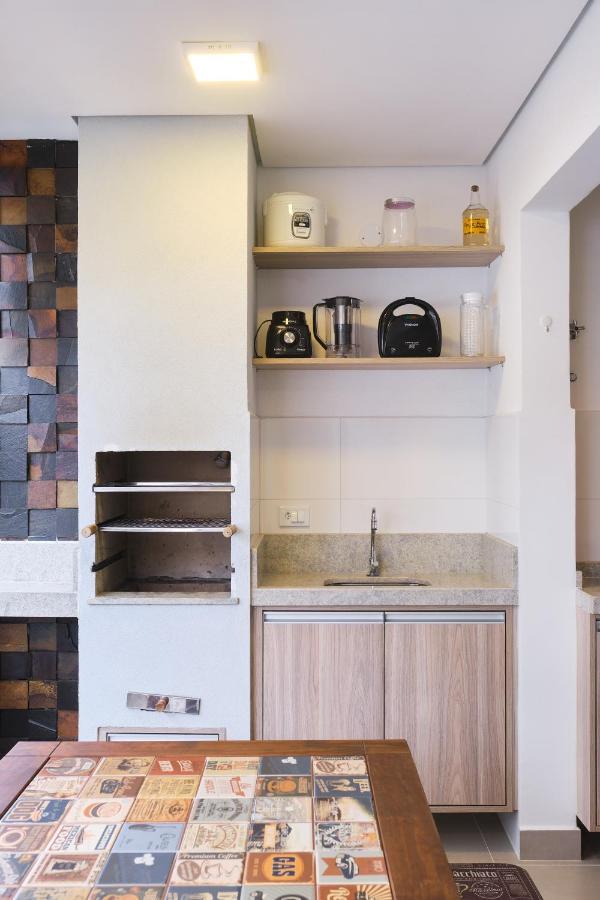 Orla Ubatuba 300 Metros - Ar Condicionado, Varanda Gourmet Extérieur photo